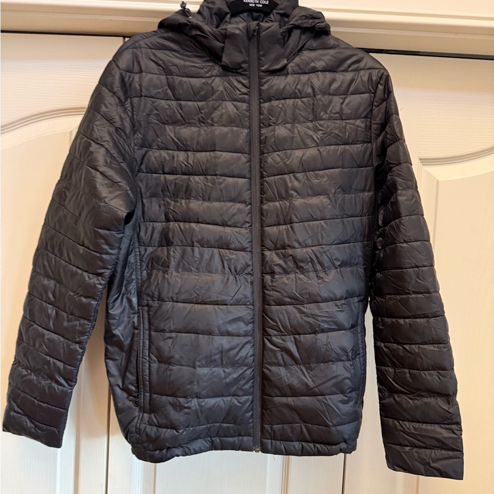 💛 DESCENTE | Men’s Alberta Lightweight Packable Black Jacket As Is